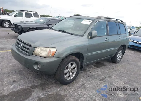 2007 Toyota Highlander из США, поврежденный, VIN JTEGD21A470155906
